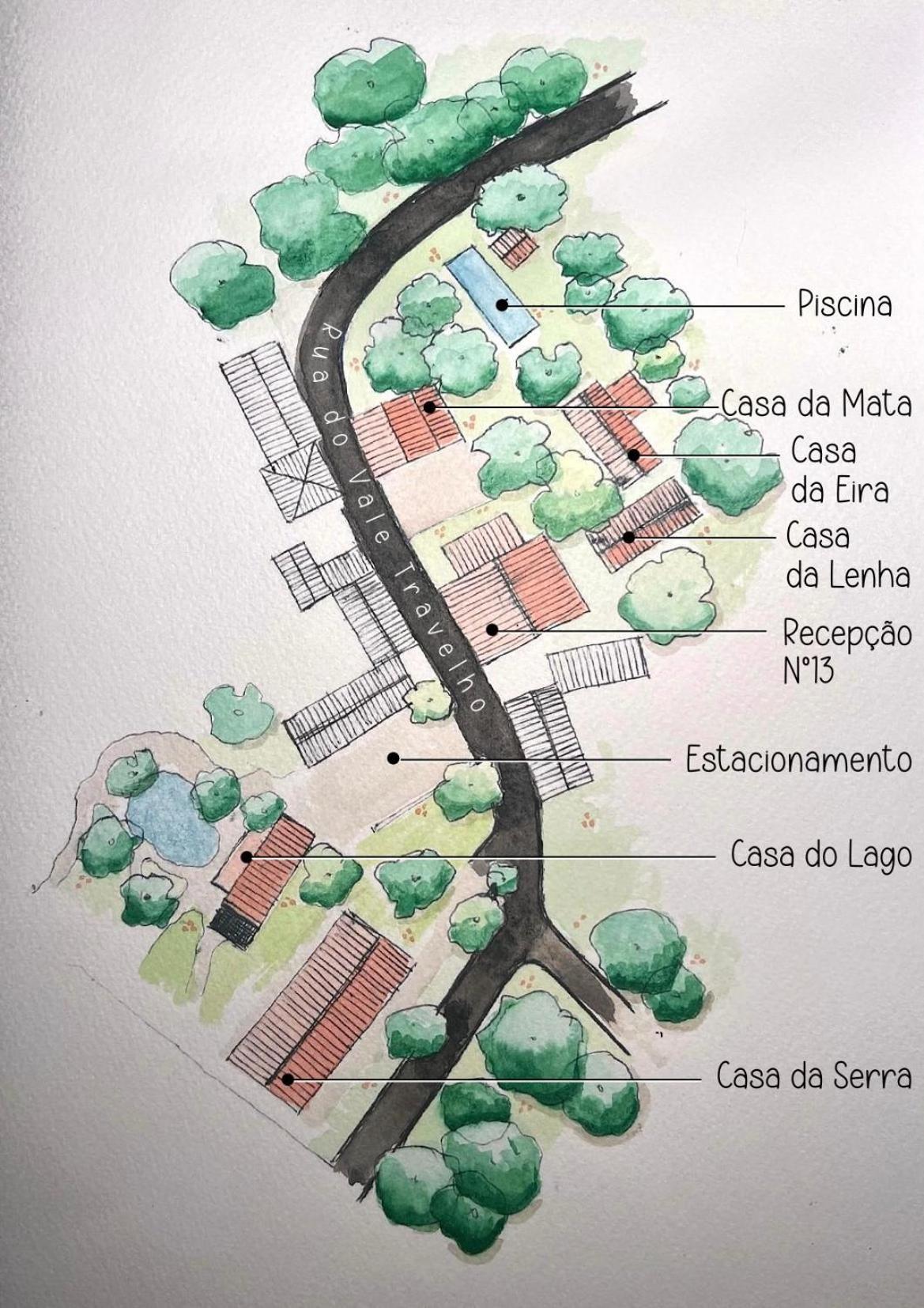 Casa Oliva - Casa Do Lago Porto de Mos  Ngoại thất bức ảnh
